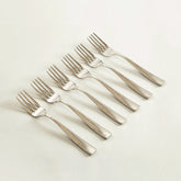 Aldor Dinner Fork Set Of 6 Silver